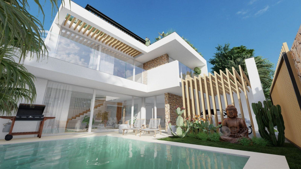 JEDINEČNÁ PONUKA - LUXUSNÉ VILY na ostrove BALI s bazénom a vírivkou len 100 m od pláže, novostavba