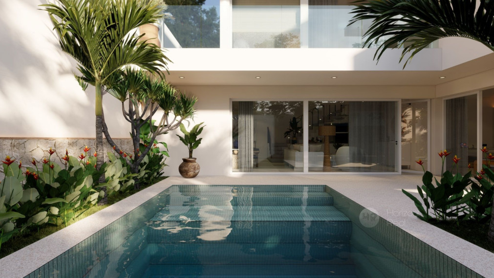 JEDINEČNÁ PONUKA - LUXUSNÉ VILY na ostrove BALI s bazénom a vírivkou len 100 m od pláže, novostavba