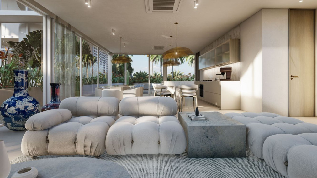 PREDAJ -  LUXUSNÉ VILY s  bazénom len pár metrov od pláže, 350m2, Bali, Seseh - Indonézia