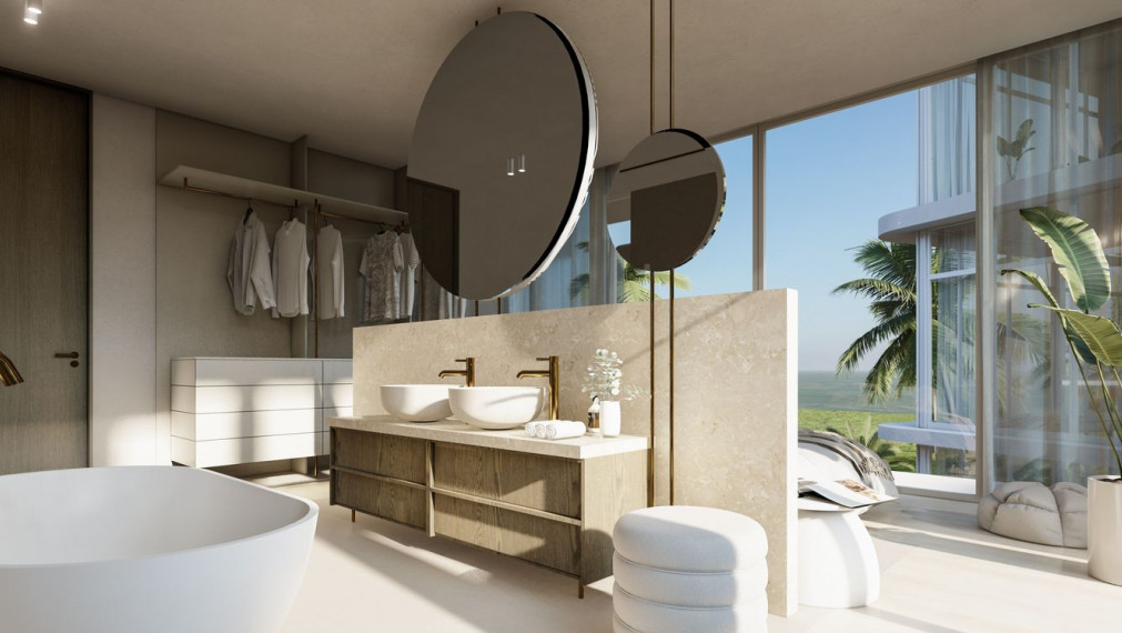 PREDAJ -  LUXUSNÉ VILY s  bazénom len pár metrov od pláže, 350m2, Bali, Seseh - Indonézia