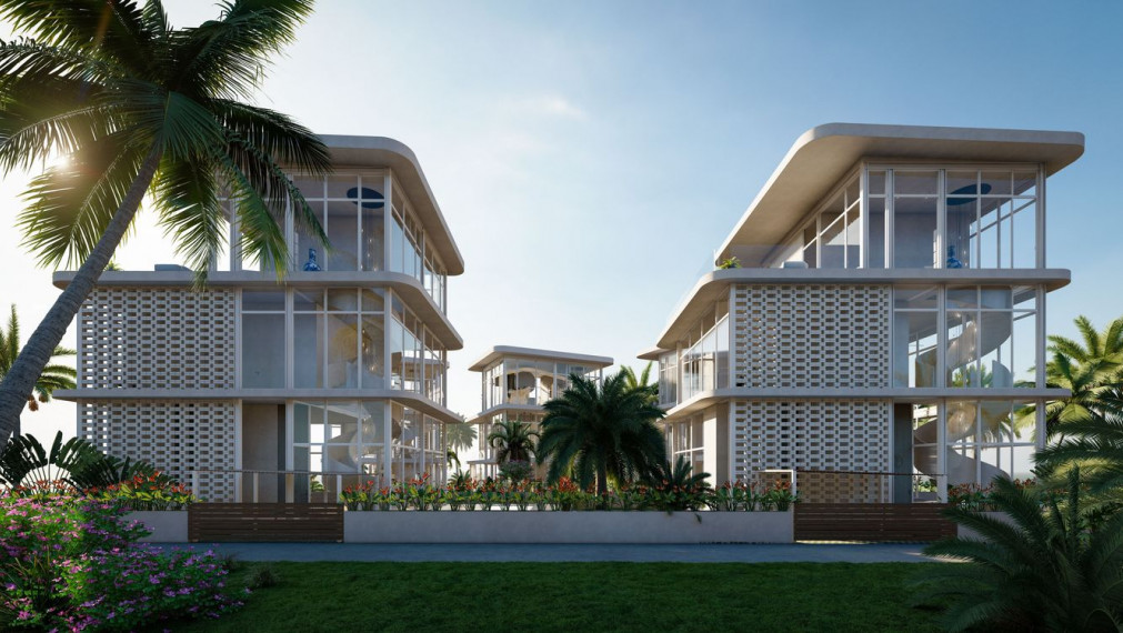 PREDAJ -  LUXUSNÉ VILY s  bazénom len pár metrov od pláže, 350m2, Bali, Seseh - Indonézia