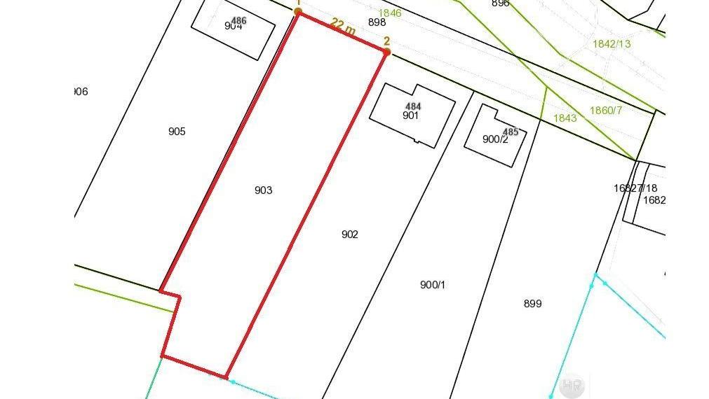 Pozemok so stavebným povolením v Jablonovom - 1 786 m²