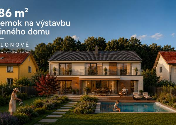 STAVEBNÝ POZEMOK 1 786 m² POD LESOM | JABLONOVÉ | STAVEBNÉ POVOLENIE | IS PRI POZEMKU | VÝNIMOČNÁ LOKALITA. 